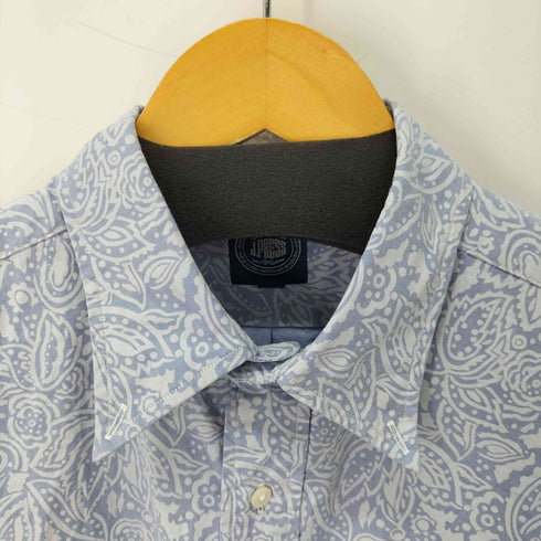 ジェイプレス J.PRESS S/S BD ペイズリーシャツ メンズ LL