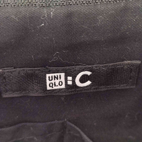 ユニクロシー UNIQLO:C レザータッチラウンドショルダーバッグ メンズ