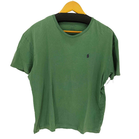 ポロラルフローレン POLO RALPH LAUREN ポニー刺繍クルーネックS/S Tシャツ メンズ import:S