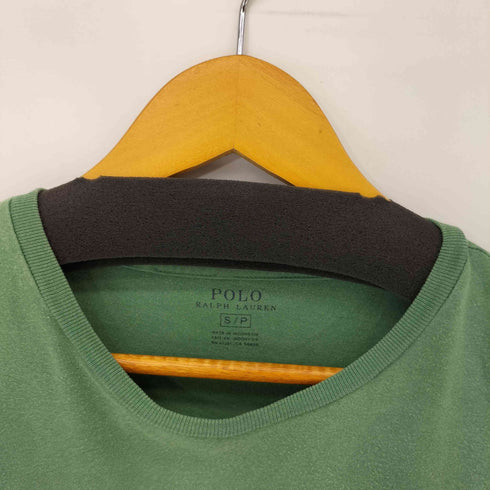ポロラルフローレン POLO RALPH LAUREN ポニー刺繍クルーネックS/S Tシャツ メンズ import:S