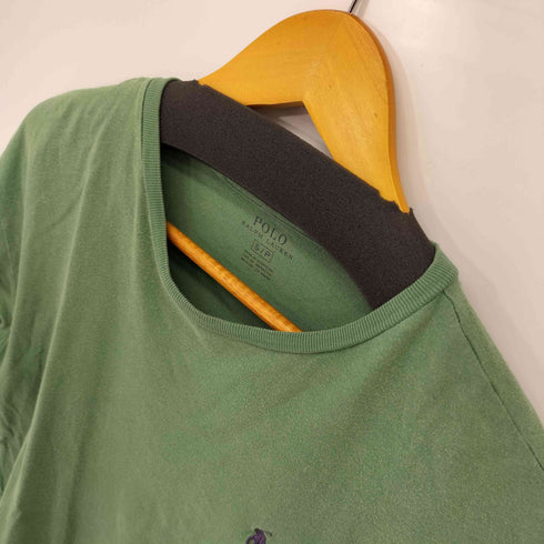 ポロラルフローレン POLO RALPH LAUREN ポニー刺繍クルーネックS/S Tシャツ メンズ import:S
