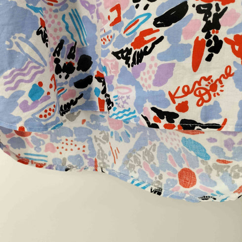 ken done S/S 総柄シャツ メンズ import:L