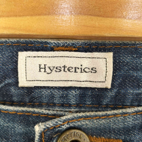 ヒステリックス HYSTERICS ジッパーフライ フレア ベルボトム デニムパンツ Y2K レディース
