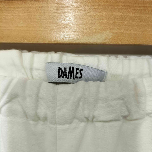 dames サイドレース切替フレアパンツ レディース