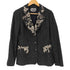 Import Rossa アルパカ混ビジューデザイン3Bテーラードジャケット レディース JPN:42