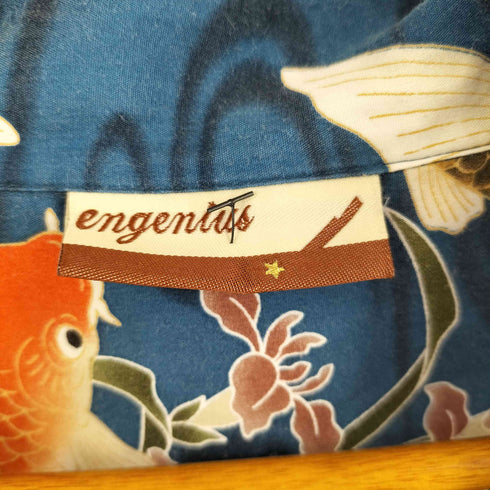 ENGENIUS 和柄 レーヨン アロハシャツ メンズ