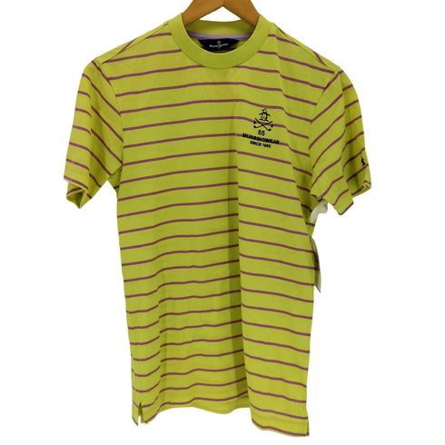 マンシングウェア Munsingwear ボーダークルーネックTシャツ レディース JPN:M