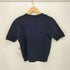 ラルフローレン RALPH LAUREN 80s 緑タグ コットンリネン レースアップ 半袖カーディガン レディース import:M