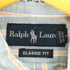 ラルフローレン RALPH LAUREN CLASSIC FIT ポニー刺繍 ストライプ コットン ボタンダウンシャツ メンズ import:L