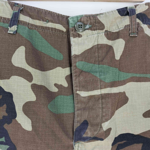 ユーエスアーミー U.S. ARMY ウッドランドカモ リップストップ カーゴショーツ ショートパンツ メンズ MEDIUM-REGULAR