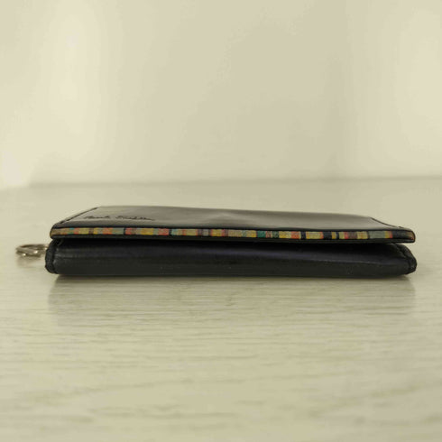 ポールスミス Paul Smith ロゴ刻印 レザー 4連 キーケース メンズ