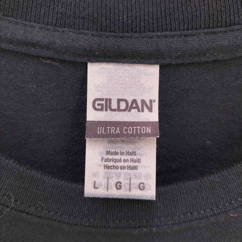 GILDAN ボディ ゴアグラインド バンド ロゴ S/S クルーネック Tシャツ メンズ import:L