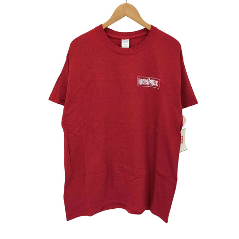 GILDAN ボディ ゴアグラインド バンド ロゴ S/S クルーネック Tシャツ メンズ import:L