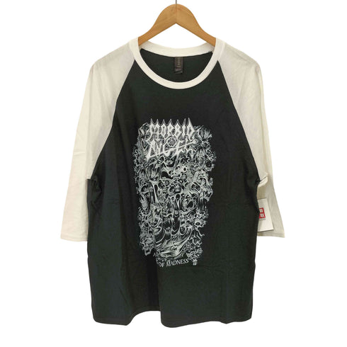 ANVIL ボディ デスメタル バンド グラフィック ラグラン Tシャツ メンズ import:L