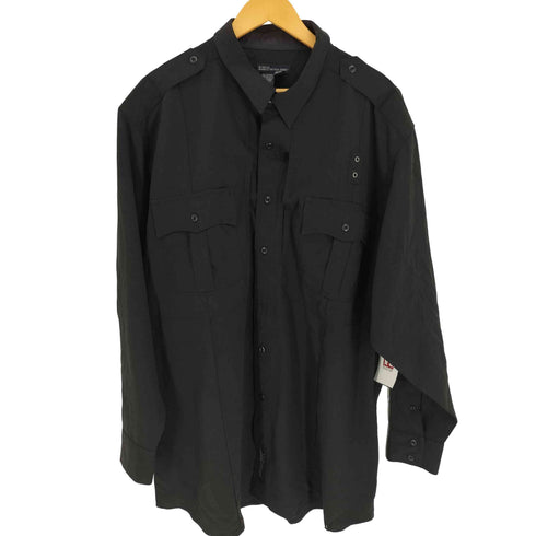 タクティカル 5.11 Tactical シリーズ ユニフォーム パトロール エポレット フラップポケット ハーフジップ L/S レギュラーカラー シャツ メンズ 2XL