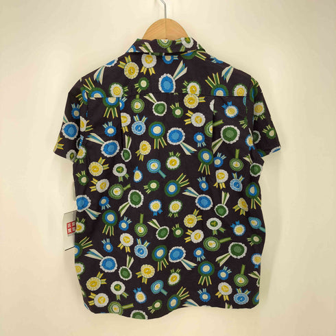 ビームスボーイ BEAMS BOY EXCLUSIVE FABRIC 総柄 オープンカラー S/S シャツ レディース