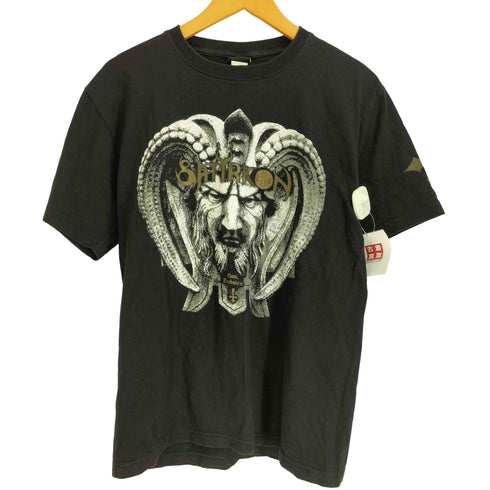 ブラックメタル バンド アートワーク プリント S/S クルーネック Tシャツ メンズ import:M