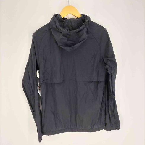 チャンピオン Champion MADE IN JORDAN ロゴプリント 裏地メッシュ ハーフジップ プルオーバー ナイロン ジャケット メンズ import:S
