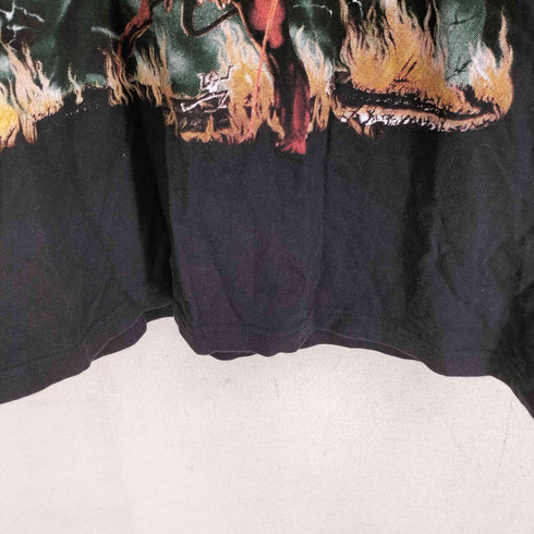 ヘヴィメタル バンド アートワーク プリント S/S クルーネック Tシャツ メンズ import:S