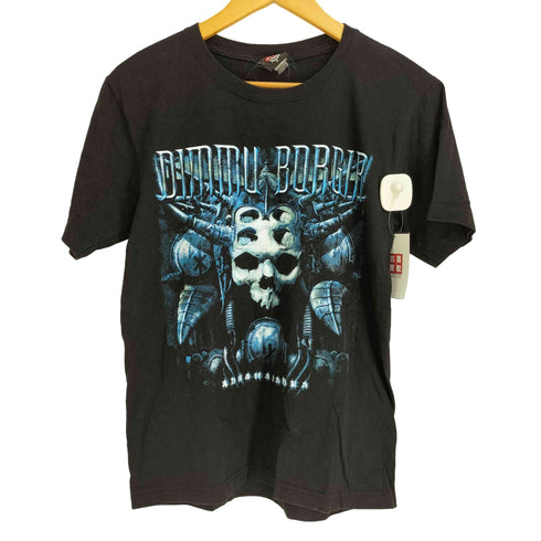 ブラックメタル バンド アートワーク プリント S/S クルーネック Tシャツ メンズ import:S