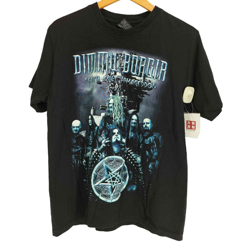 ブラックメタル バンド アートワーク プリント S/S クルーネック Tシャツ メンズ import:M