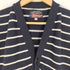 MITTS NITTS ミッツニッツ USA製 ボーダー ニットベスト レディース import:XS