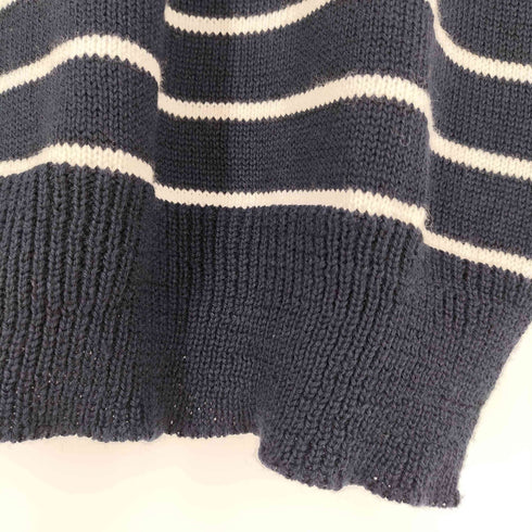 MITTS NITTS ミッツニッツ USA製 ボーダー ニットベスト レディース import:XS