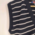 MITTS NITTS ミッツニッツ USA製 ボーダー ニットベスト レディース import:XS