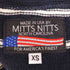 MITTS NITTS ミッツニッツ USA製 ボーダー ニットベスト レディース import:XS
