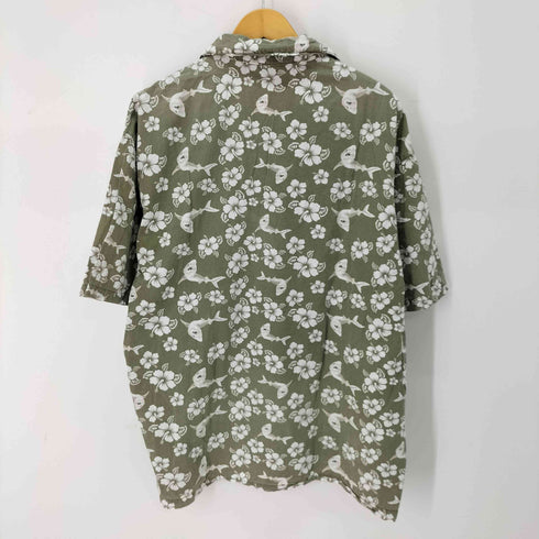 NOFEAR USA製 S/S 開襟総柄シャツ メンズ JPN:L