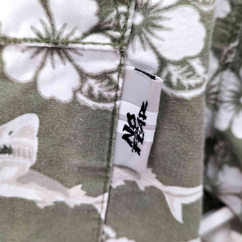 NOFEAR USA製 S/S 開襟総柄シャツ メンズ JPN:L