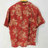 ポロバイラルフローレン Polo by RALPH LAUREN 90s VINTAGE CAMP S/S 総柄 リネン混開襟アロハシャツ メンズ JPN:L