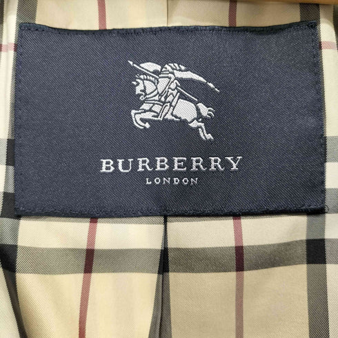 バーバリーロンドン BURBERRY LONDON 裏地ノヴァチェック 玉虫フーデッドジップコート レディース 9