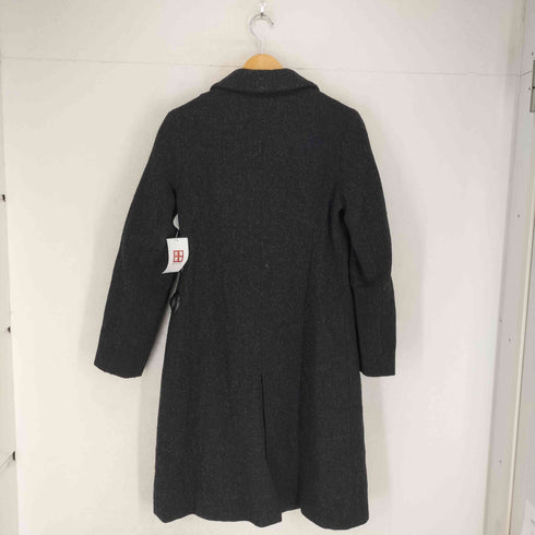 バーバリーブルーレーベル BURBERRY BLUE LABEL ウールチェスターコート レディース 40