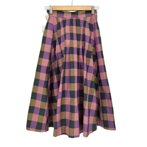 イエナラブークル IENA LA BOUCLE ブロックチェックタックスカート レディース 34
