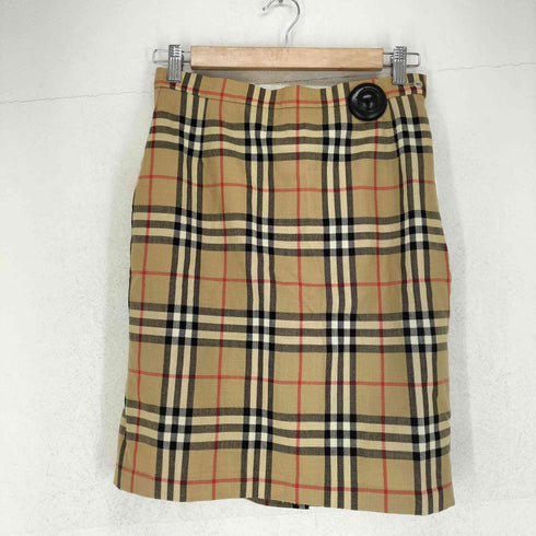バーバリーズ BURBERRYS MADE IN ENGLAND ノヴァチェックペンシルスカート レディース