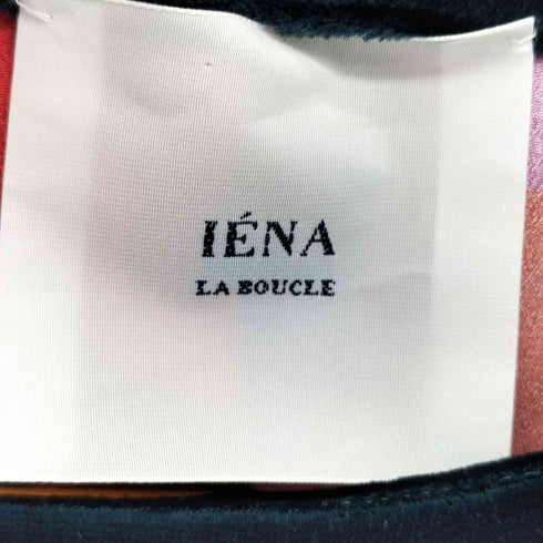 イエナラブークル IENA LA BOUCLE リーフフラワー スモックワンピース レディース