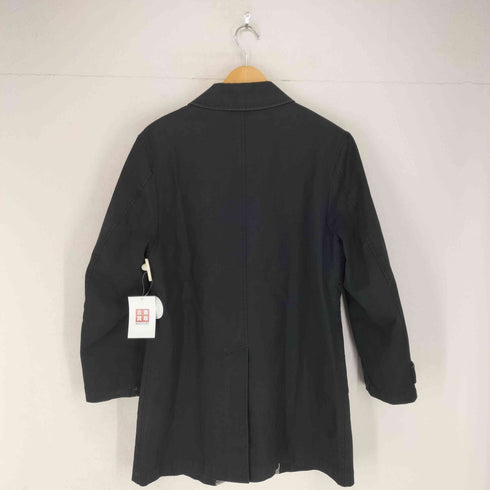 バーバリーブラックレーベル BURBERRY BLACK LABEL 裏地総柄ステンカラーコート メンズ M