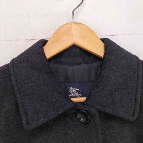 バーバリーロンドン BURBERRY LONDON アンゴラウール ステンカラーコート ANGOLA&WOOL レディース 38