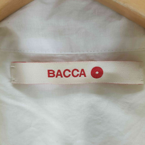 バッカ BACCA シルクリネンL/Sシア―シャツ レディース JPN:36