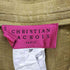 クリスチャンラクロワ Christian Lacroix フランス製 シルク100%ネップ加工 タックパンツ レディース EUR:36