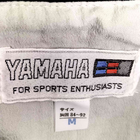 ヤマハ yamaha TENNIS TEAM 素材切替 ハーフスナップボタン ハイネック スウェット メンズ JPN:M