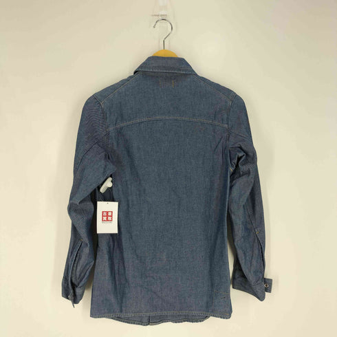 リーバイス Levis 00s 60100-05 ENGINEERED JEANS 立体裁断 デニムシャツ メンズ import:XS
