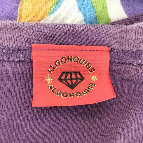 アルゴンキン ALGONQUINS マルチカラー Tシャツ y2k レディース
