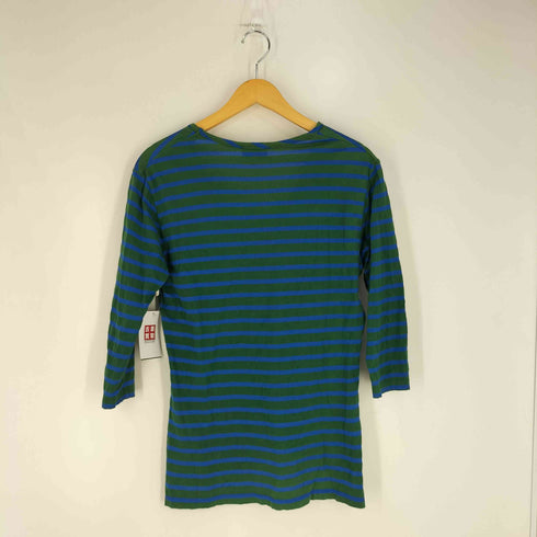 ヴィヴィアンウエストウッドマン Vivienne Westwood MAN オーブ刺繍 七分袖 ボーダー Tシャツ レディース 44