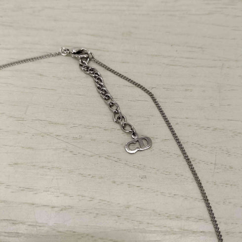 クリスチャンディオール Christian Dior アップル CDロゴネックレス レディース
