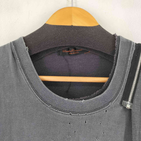 アンダーカバーイズム UNDERCOVERISM 05AW ART&CRAFT期 ストール付きダメージカットソー メンズ JPN:3