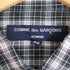 コムデギャルソンオム COMME des GARCONS HOMME パッチワーク ドット/チェック切替 長袖シャツ メンズ JPN:XS