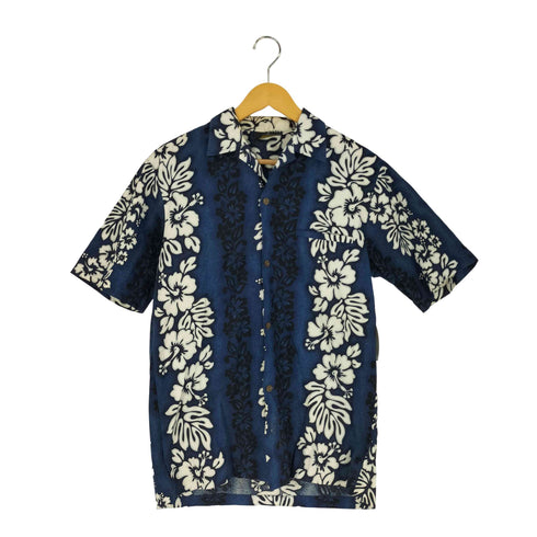 ロイヤルクリエーションズ ROYAL CREATIONS ハワイ製 コットン 花柄 アロハシャツ メンズ import:S