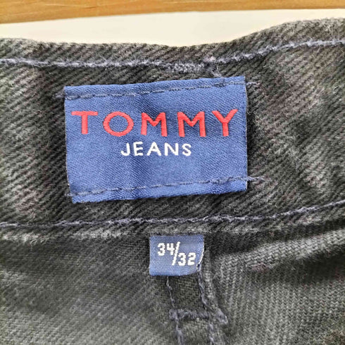 トミーヒルフィガー TOMMY HILFIGER バギーフィットブラックデニム メンズ 34/32